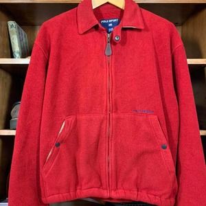 Polo Sport Fleece Bomber Cropped Workwear Jacket